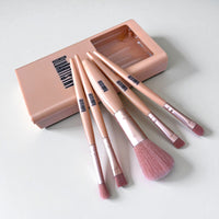 5 piece Compact Brush Set w/ Mirror image 0